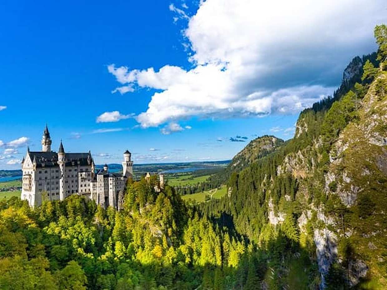 "Gita giornaliera privata da Monaco a Wieskirche e Neuschwanstein in Germania"