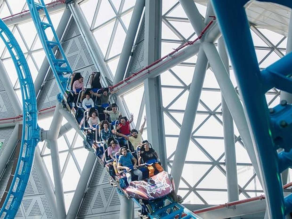 Dubai The Storm Coaster Admission Ticket, photo 4