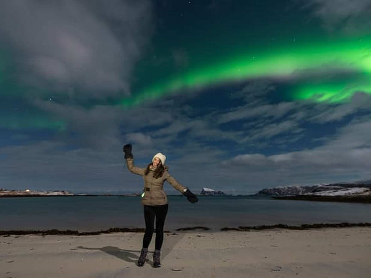 Private Northern Lights Tour  15 pax. in Tromsø, photo 2