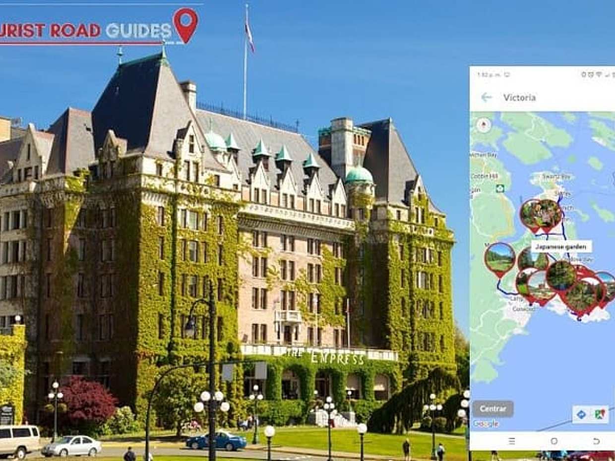 APP Self-Guided Routes Victoria with audio guide