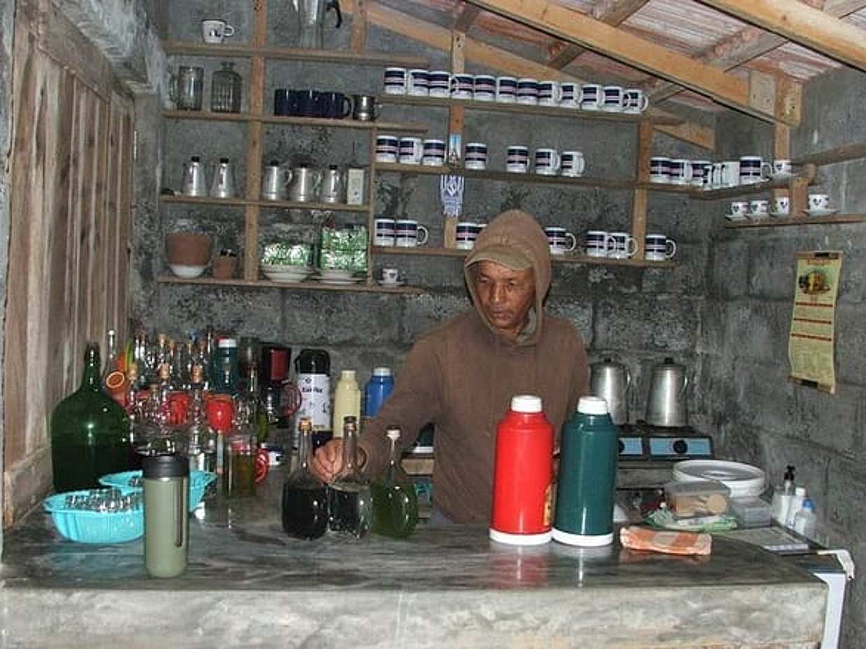 Tea House in Monte Verde, Cape Verde
