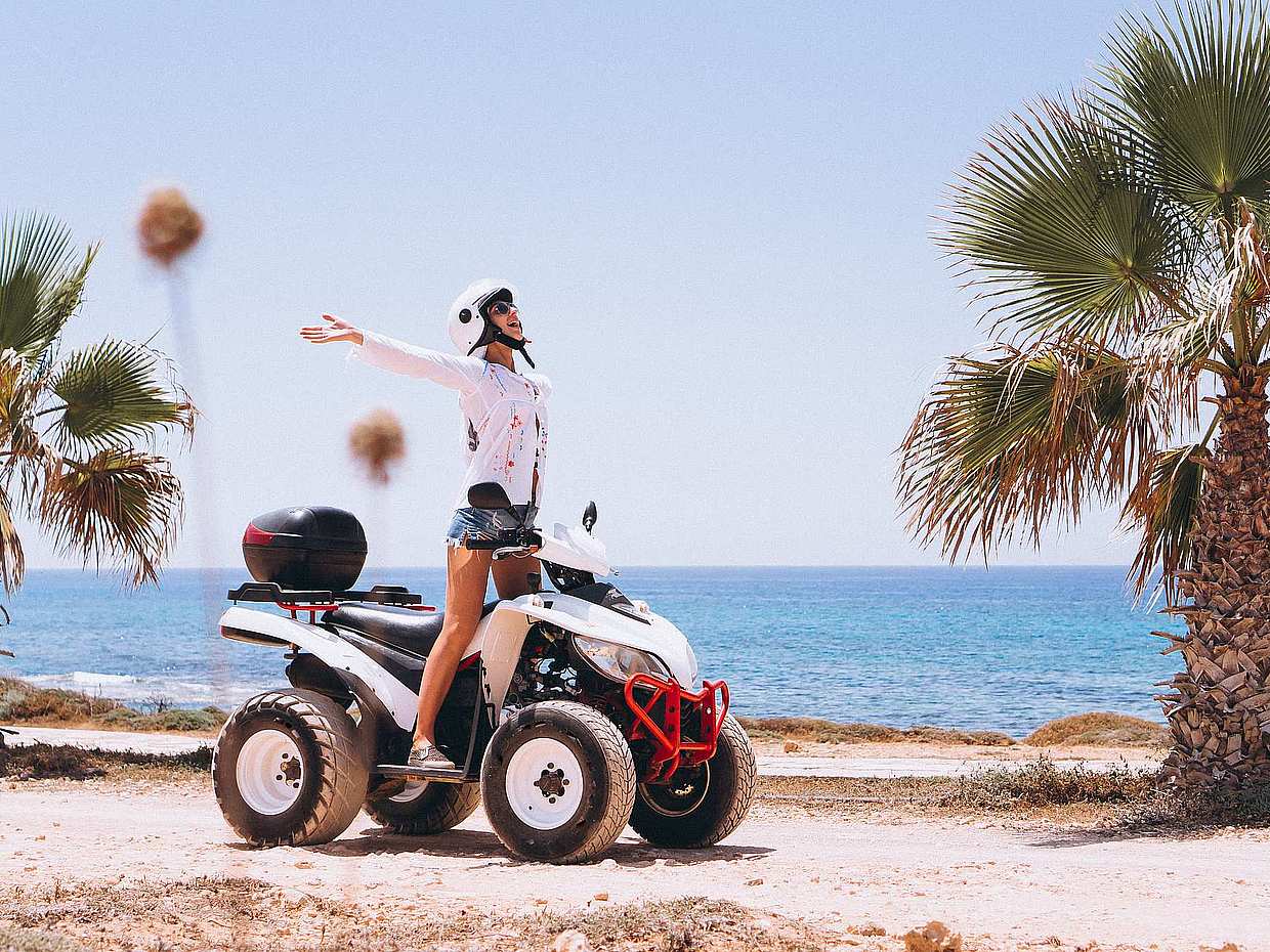 Quad Tour from Coral Bay to Adonis Baths (1 quad for 2 persons)