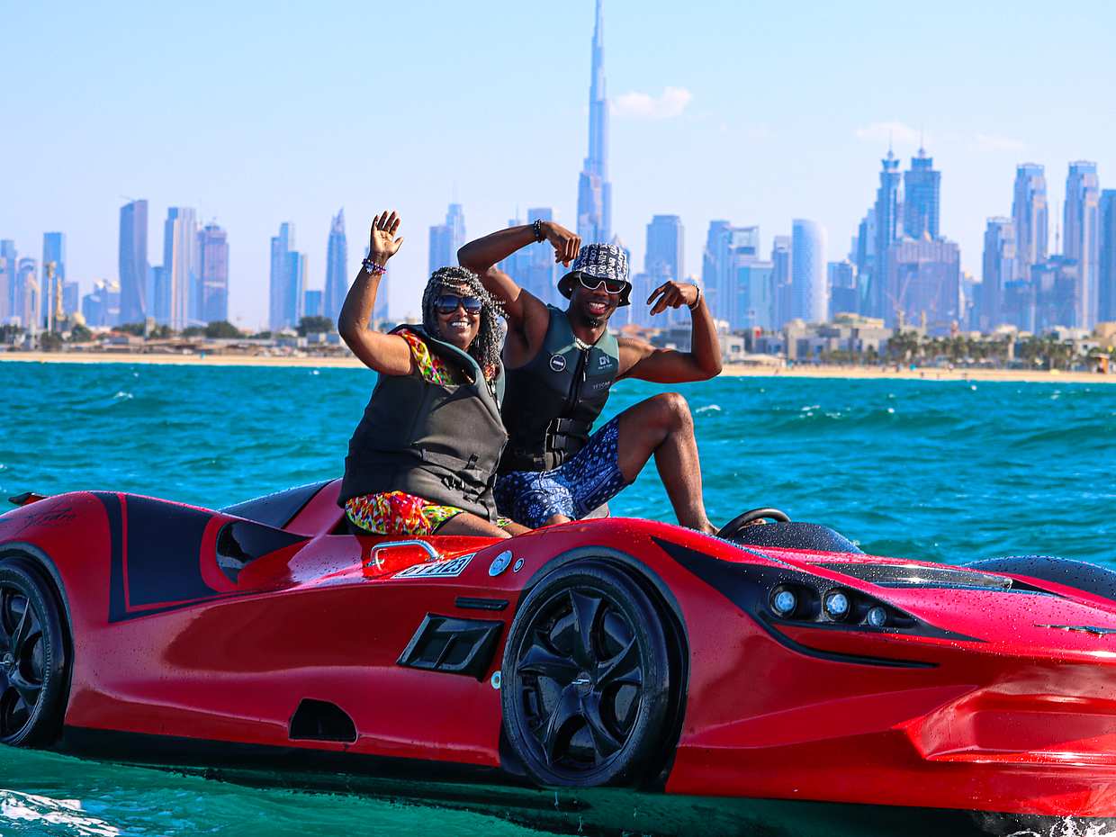 Jet Car Experience in Dubai in United Arab Emirates, photo 4