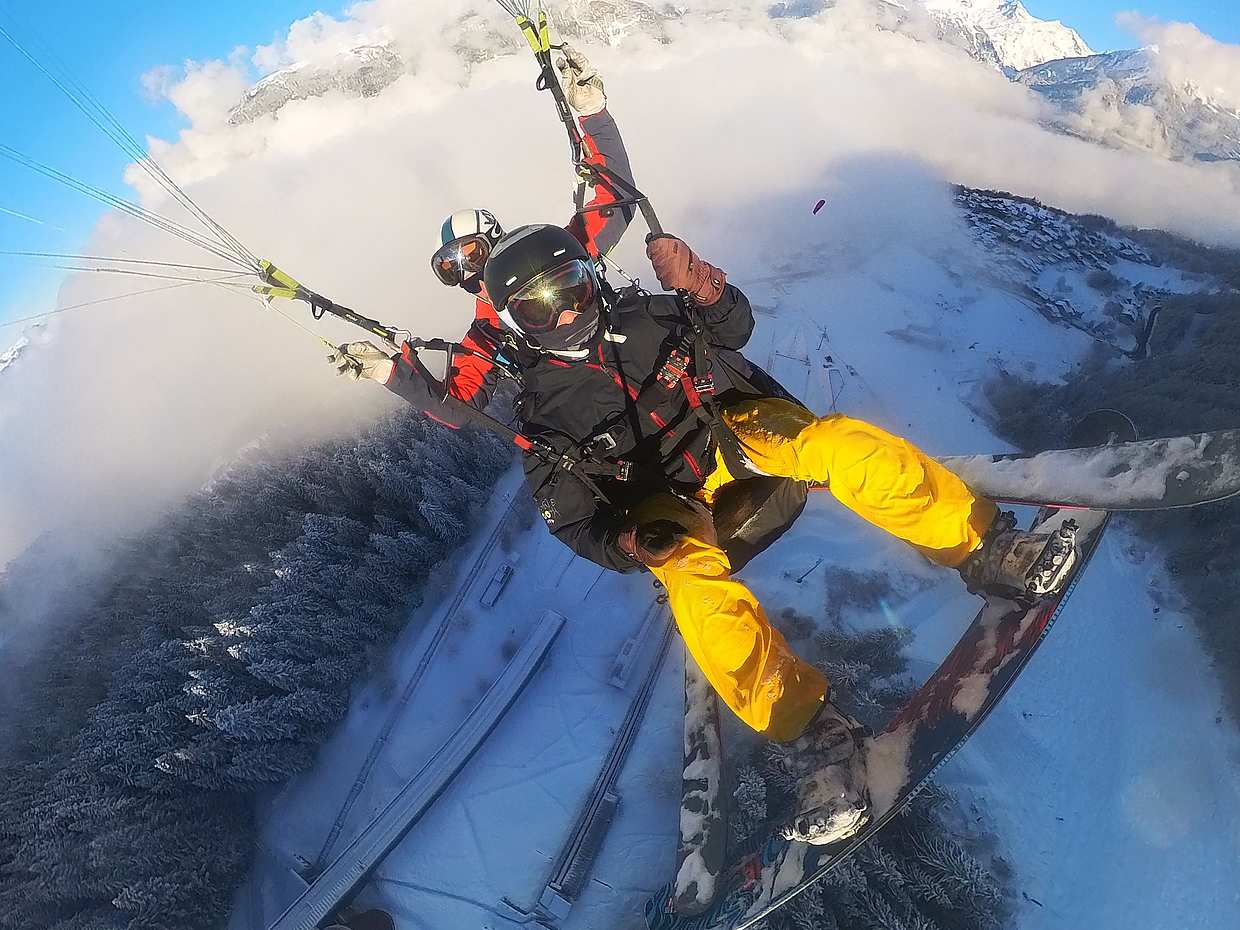 Parapente pour enfants en France, Courchevel