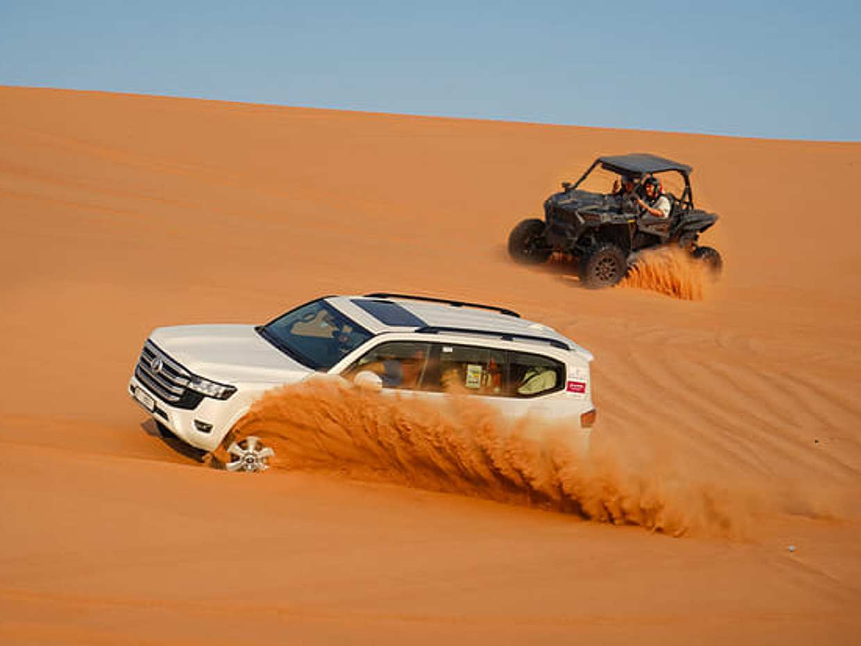 Dubai: Red Dunes Safari with Dune Buggy, Sandboard & Camel