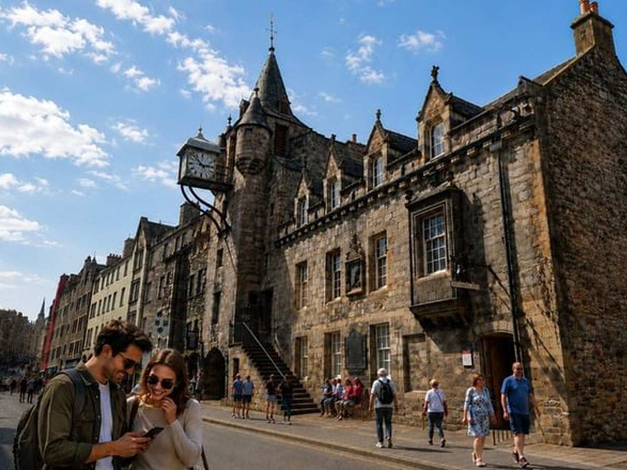 Edinburgh Scavenger Hunt & Highlights Self-Guided Walking Tour, photo 2