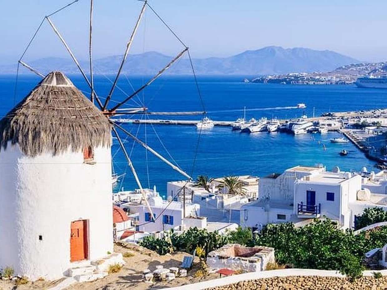 Mykonos Town and Island Half-Day Tour in Greece, Mikonos