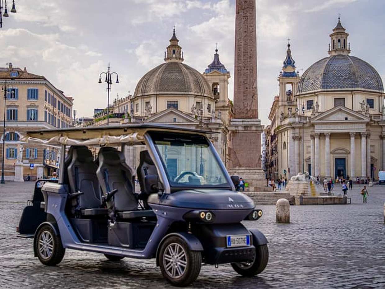 Private Golf Cart Tour + St. Peter’s Basilica Priority Entry & Tour, photo 2