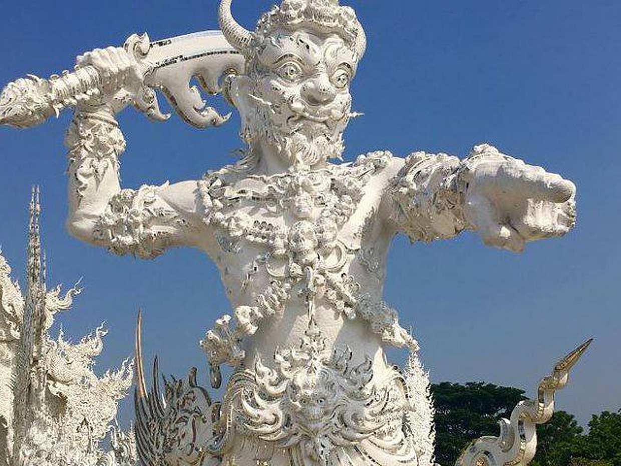 Chiang Mai: One-day Tour with White Temple, Baan Dam Museum, Blue Temple, Golden Triangle, Boat Trip and Karen Village. in Thailand, photo 4