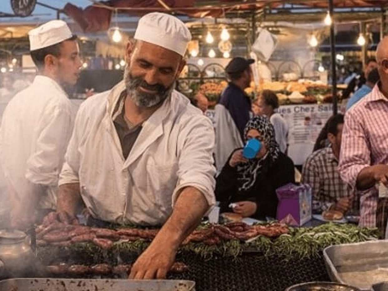 Marrakech: Street Food Tour by Night