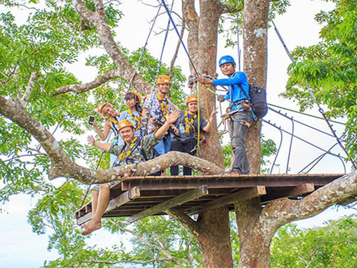 "PHUKET-PHANG NGA: Día completo de rafting - Tirolesa 150 M. - Cascada - Almuerzo en Tailandia, Phuket"., photo 5