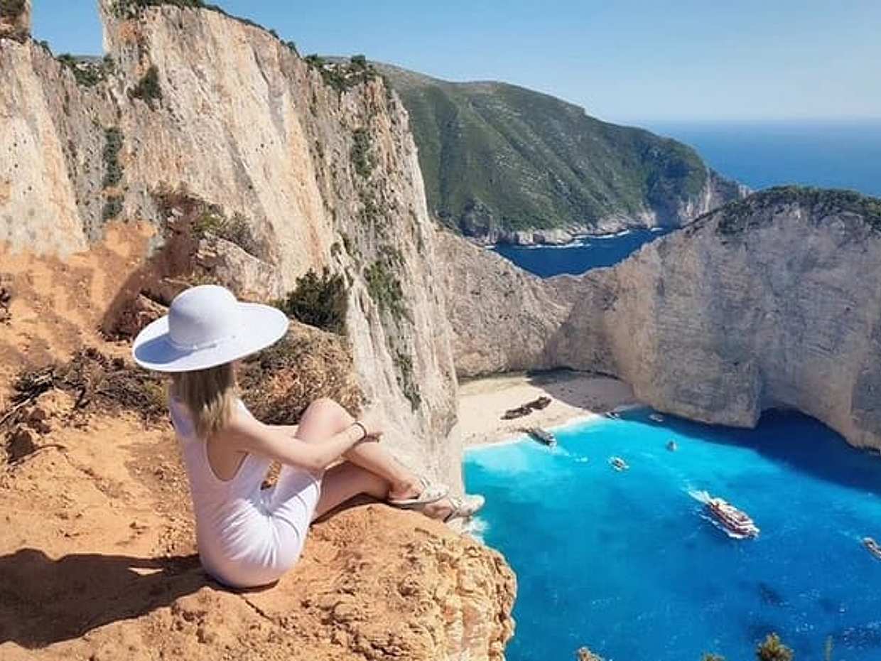 Zakynthos Visite en petit groupe Naufrage et grottes bleues Terre et mer en Grèce, Zakynthos