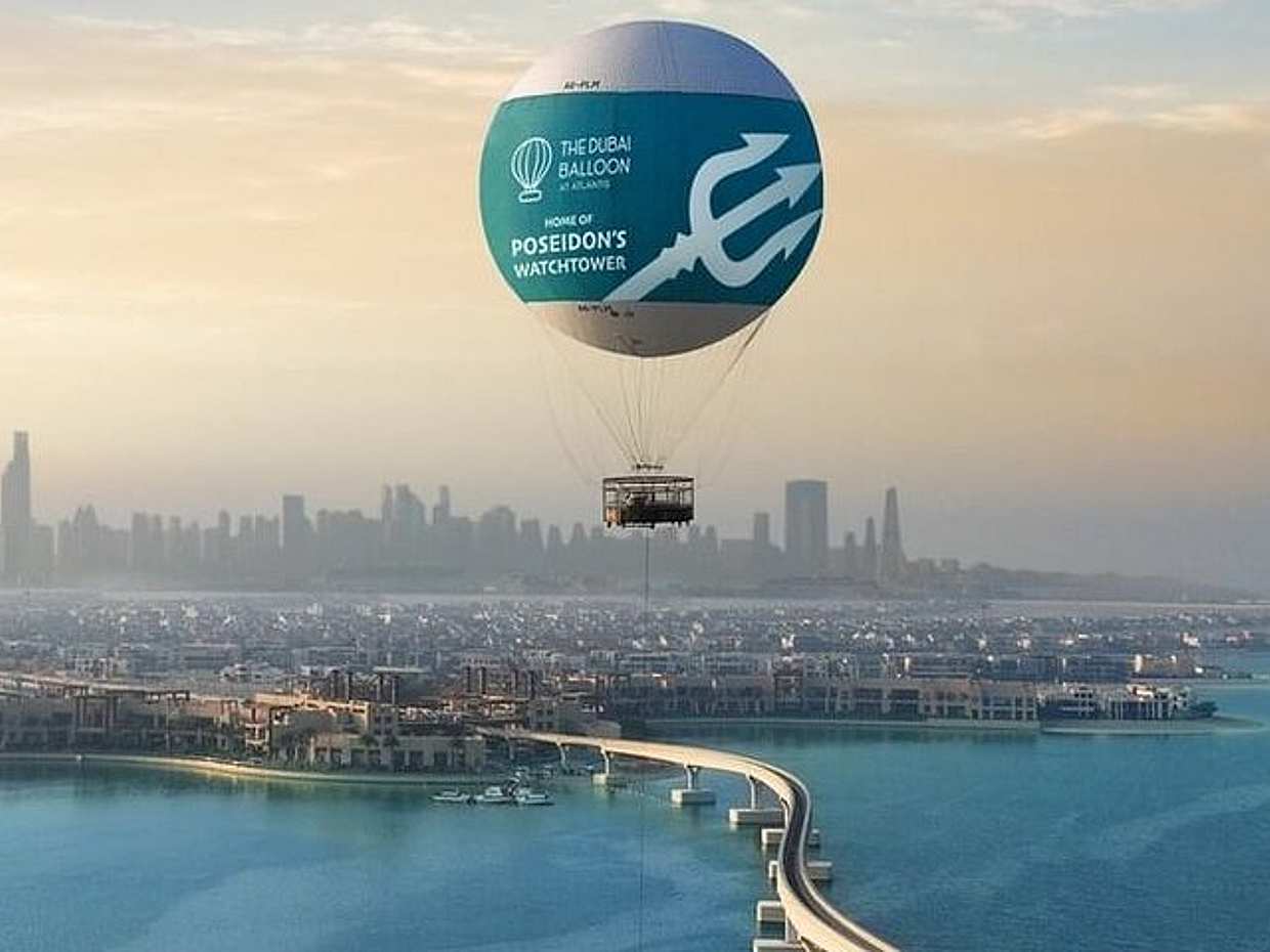 Дубай: полет на воздушном шаре и сафари по пустыне с ужином-барбекю в Объединенных Арабских Эмиратах.
