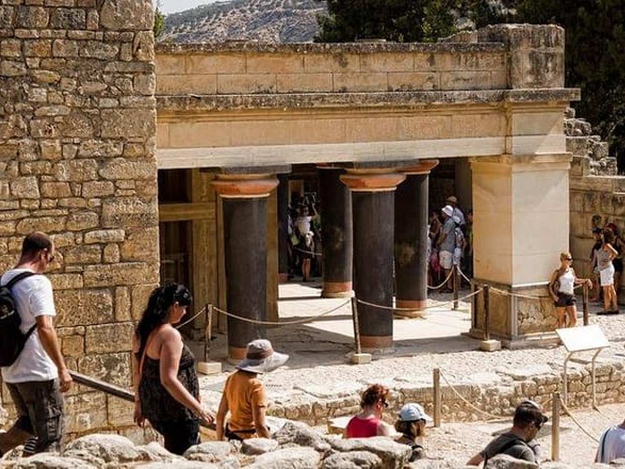 Knossos von Chania in Griechenland, photo 3