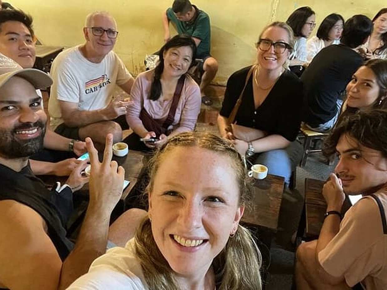Hanoi Walking Street Food Tour with Local Guide and Eggs Coffee