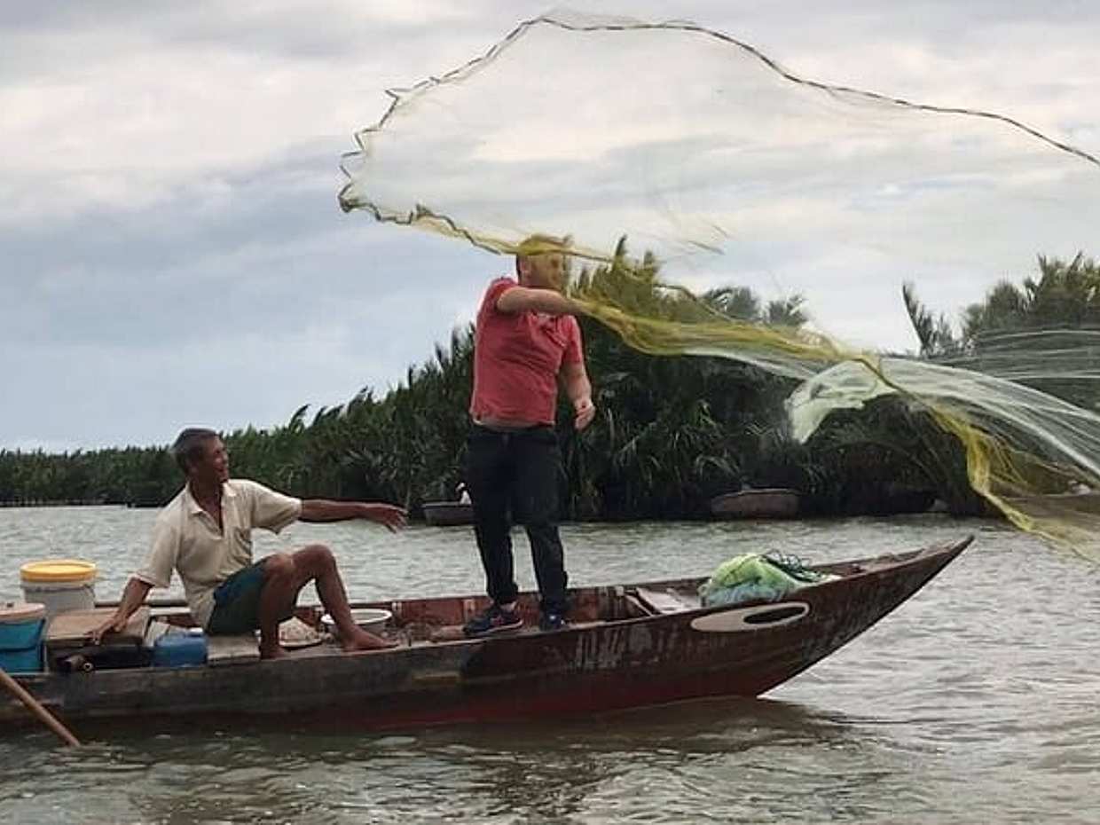 Half day: Hoi An River tour in Vietnam