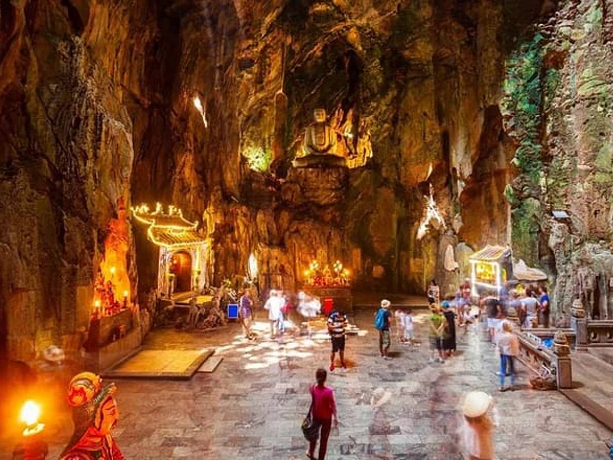 Full-Day Tour: Marble Mountains, Coconut Forest & Hoi An City
