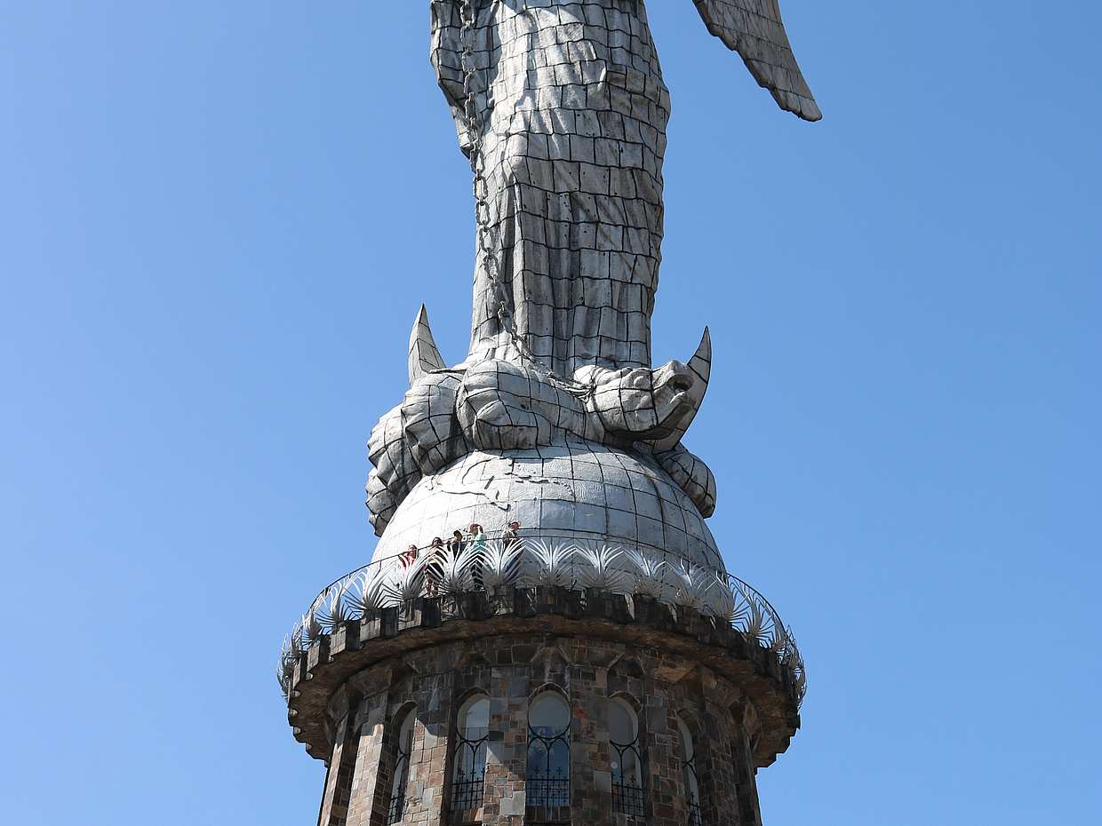 Quito Altstadt und die Mitte der Welt in Ecuador.
, photo 4