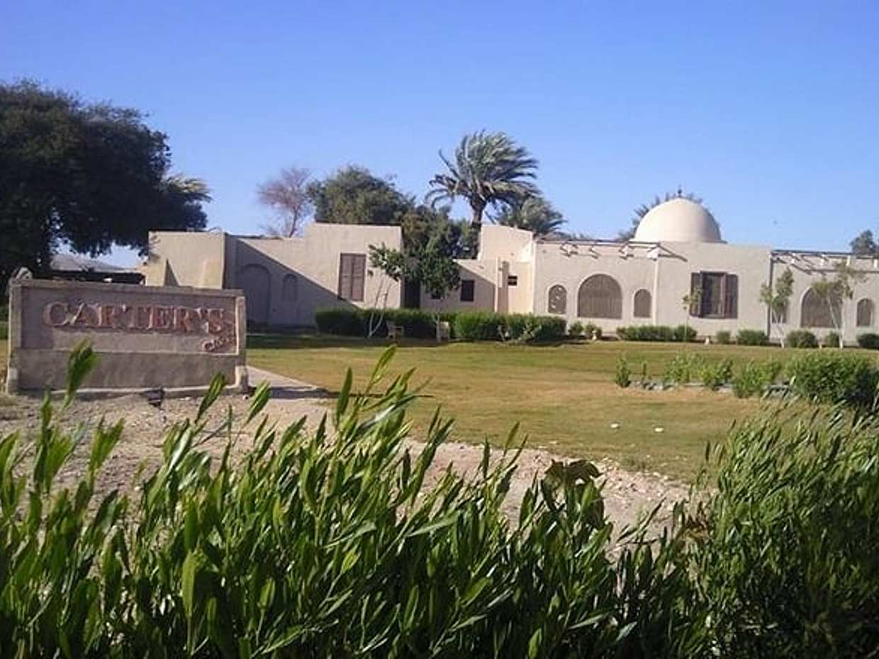 Howard Carter House and Ramesseum Temple in Luxor