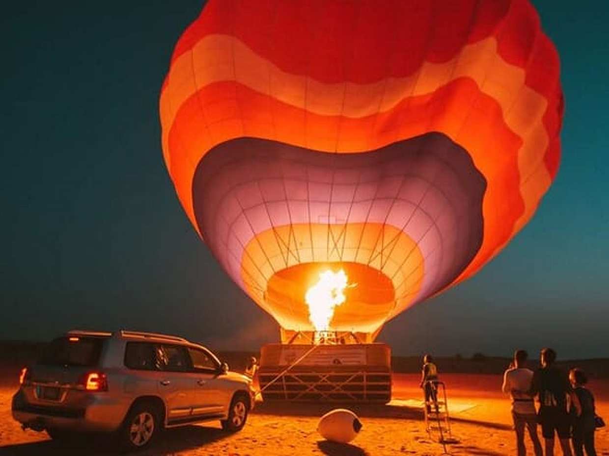 Hot Air balloon Dubai Morning Tour  in United Arab Emirates, Sharjah, photo 4