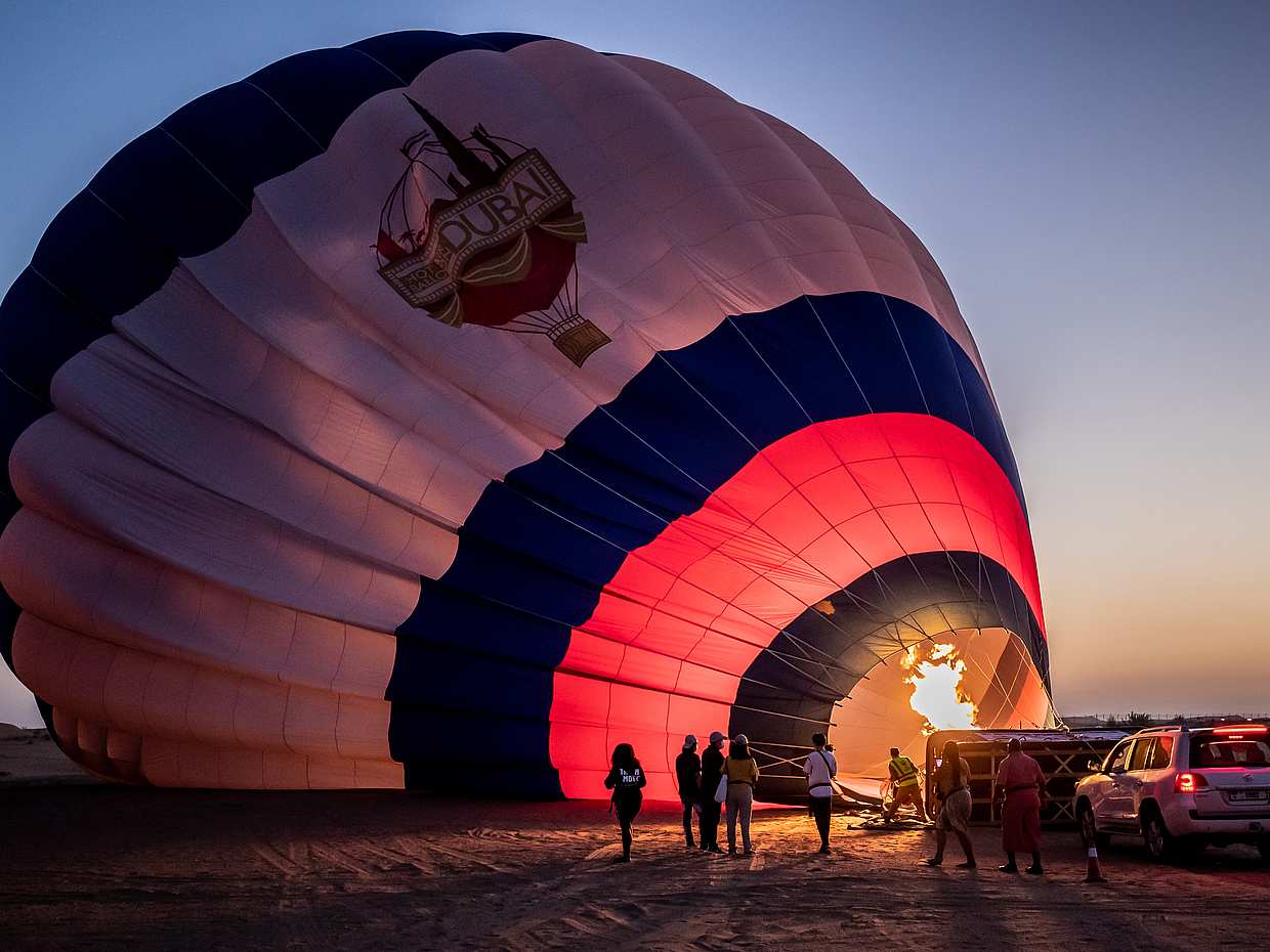 Macera Paketi: Sıcak Hava Balonu Gezisi, Kumul Bashing ve Quad Biking