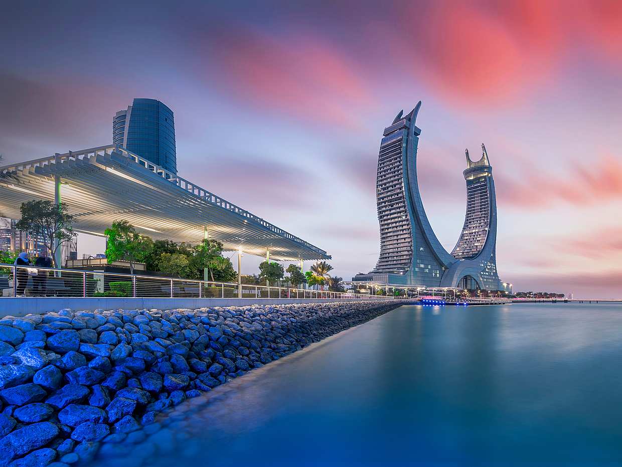 Doha City Tour in Qatar, The Pearl Island