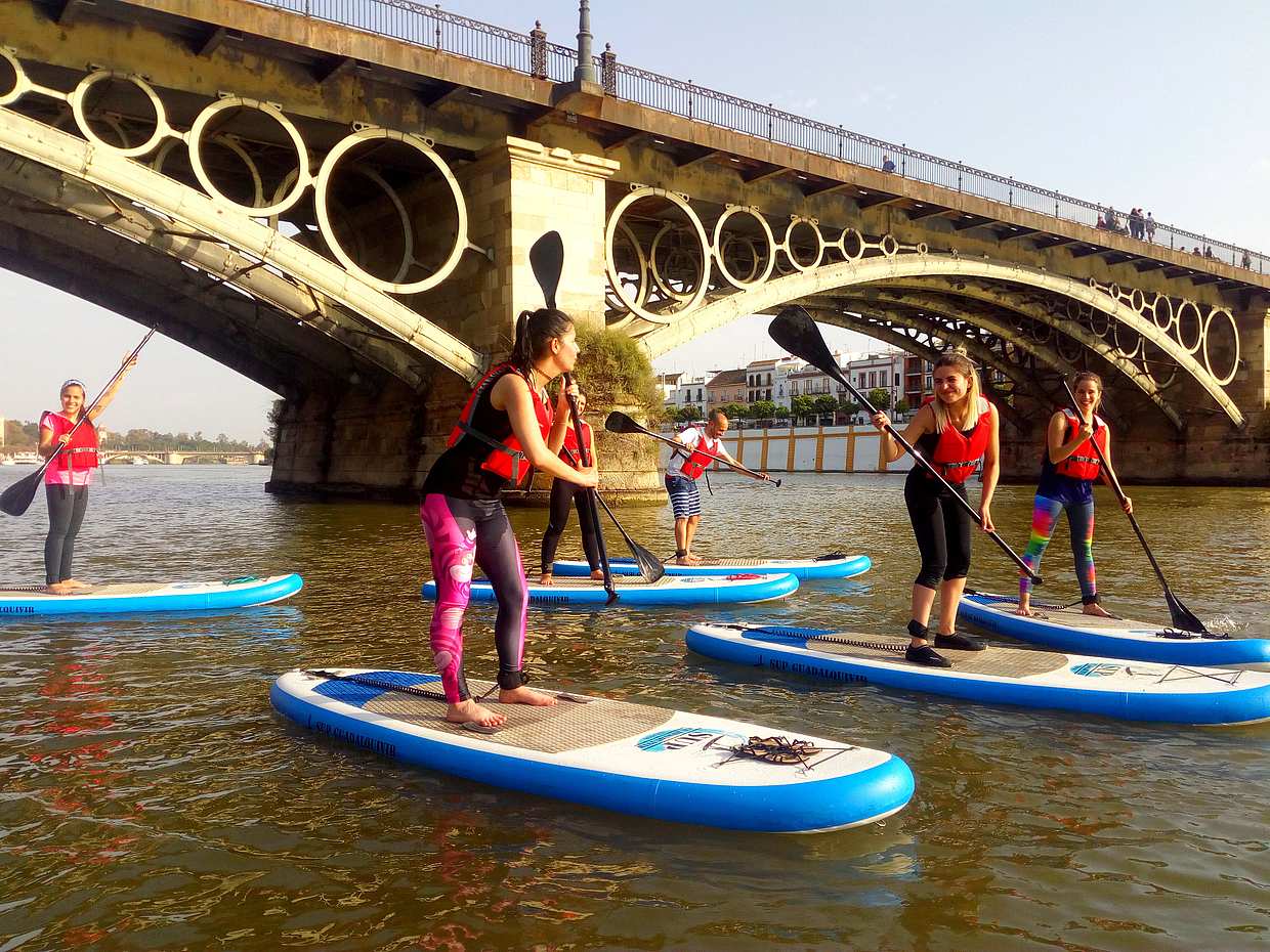 Paddle Surf v Seville ve Španělsku, photo 2