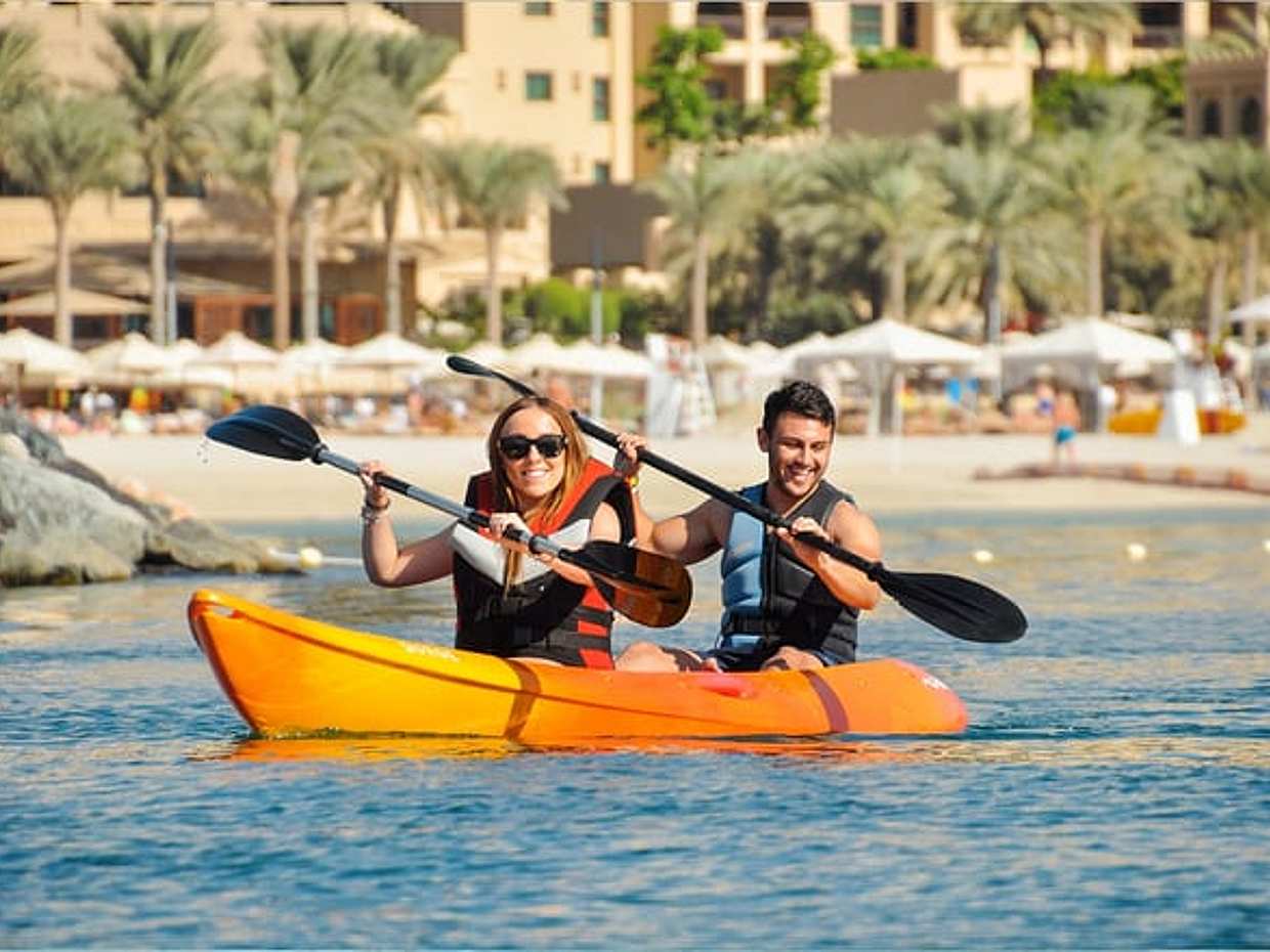 "Biglietto di 60 minuti per il kayak a Dubai negli Emirati Arabi Uniti"