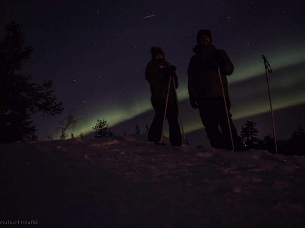 Snowshoeing Under the Auroras, photo 2