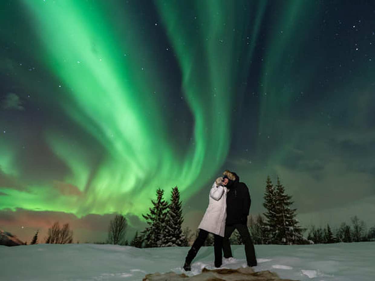 Northern Lights Tour by bus in Tromsø, photo 2
