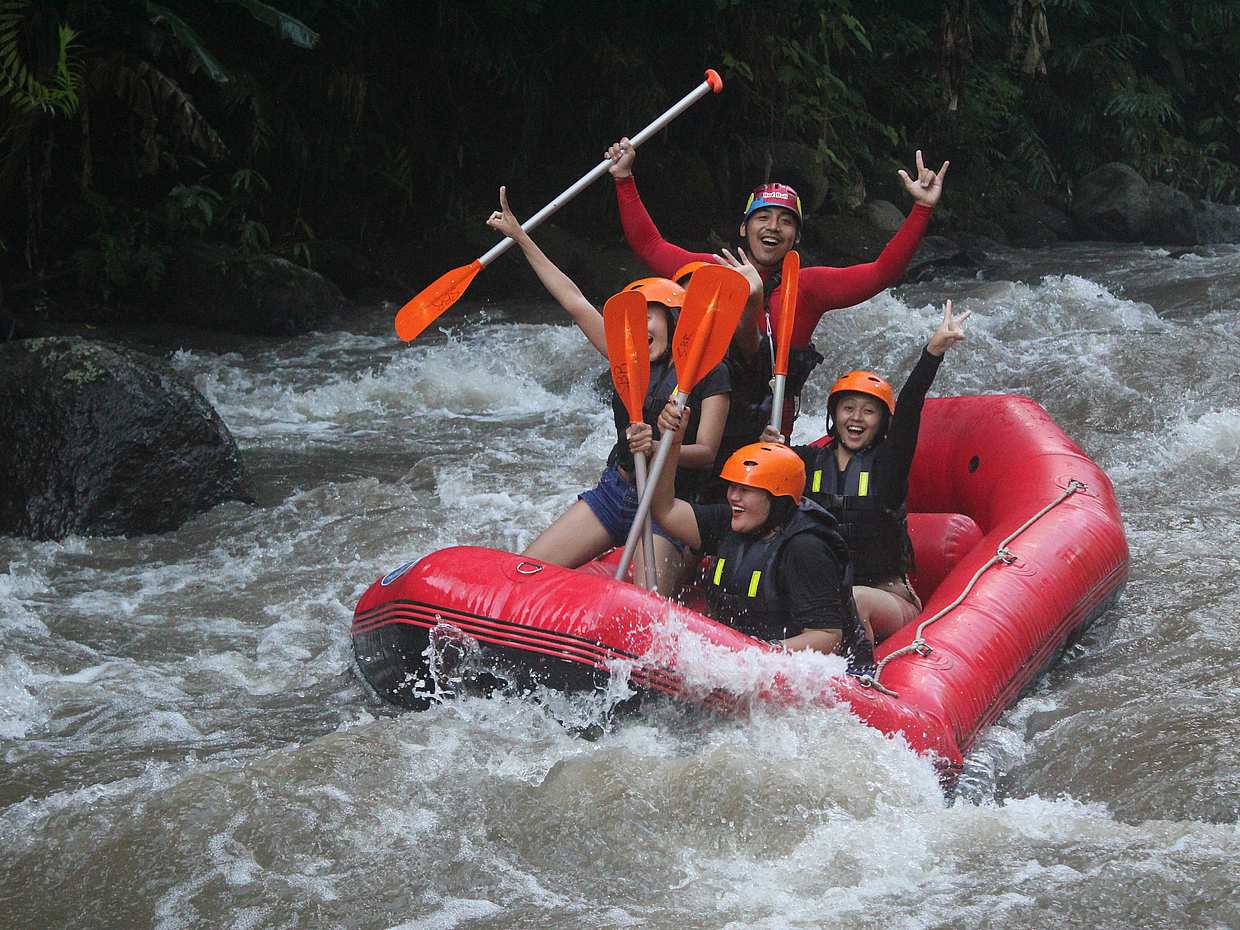 Expérience de rafting sur la rivière Ayung, photo 3