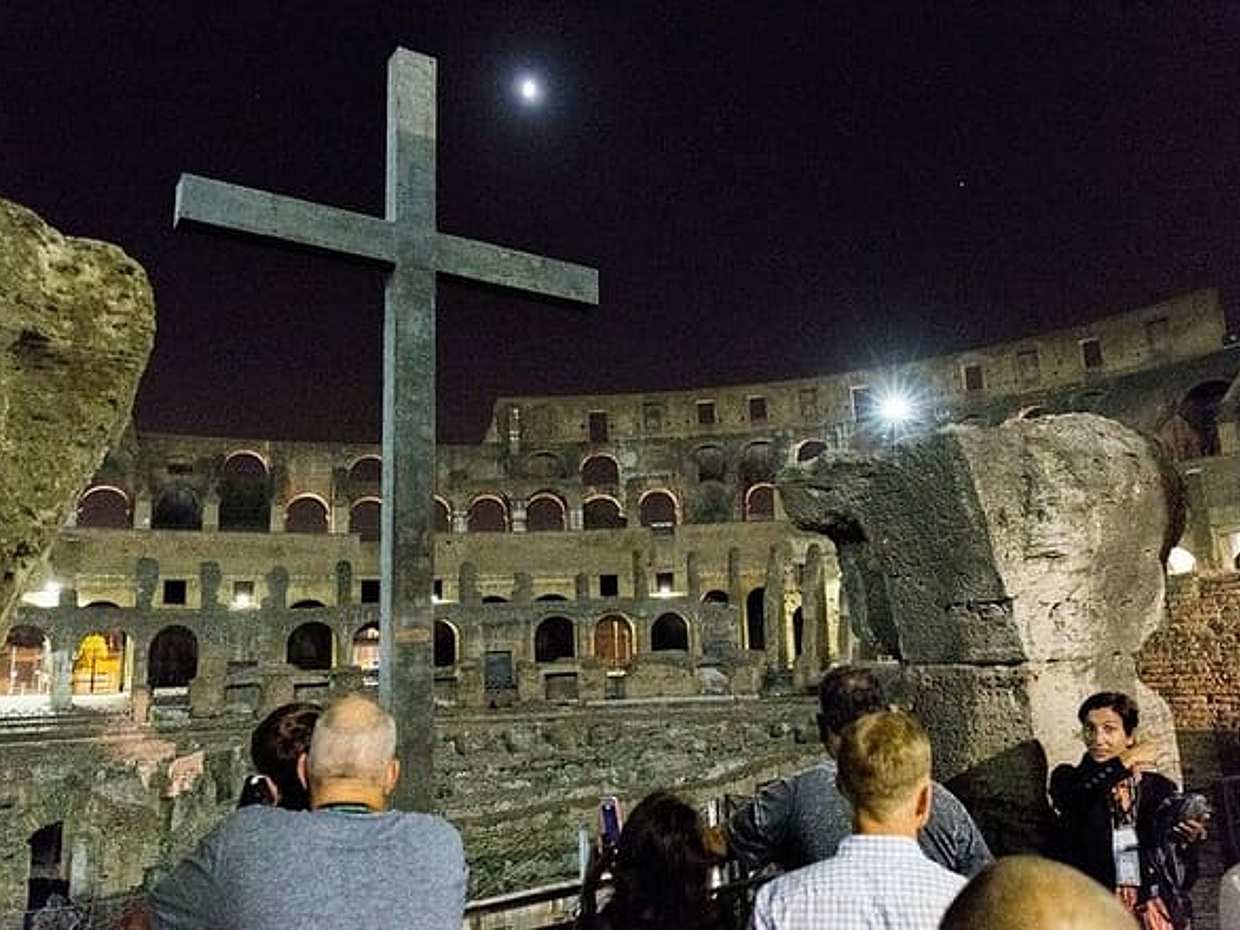 Colosseum by night with Underground Access and Arena Floor in Italy, Rome, photo 3
