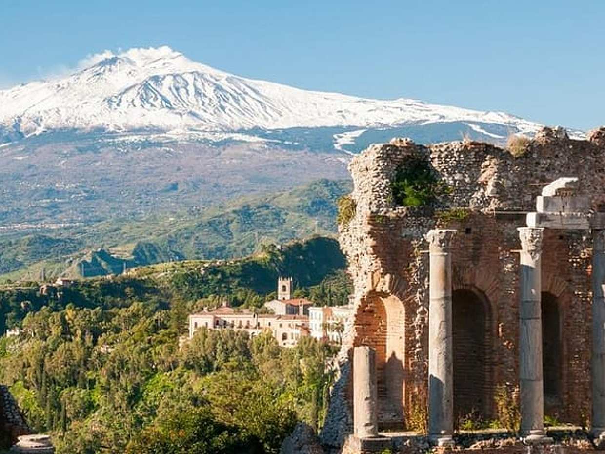 Exclusive Shore Excursion from Messina port to Taormina and Mount Etna