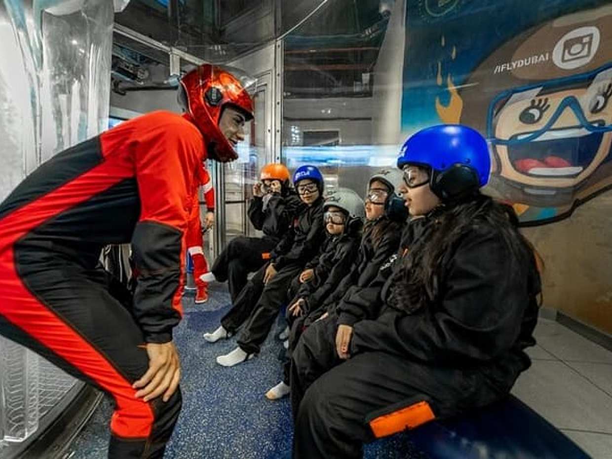Dubai IFly Indoor Skydiving Erlebnis in den Vereinigten Arabischen Emiraten, photo 2
