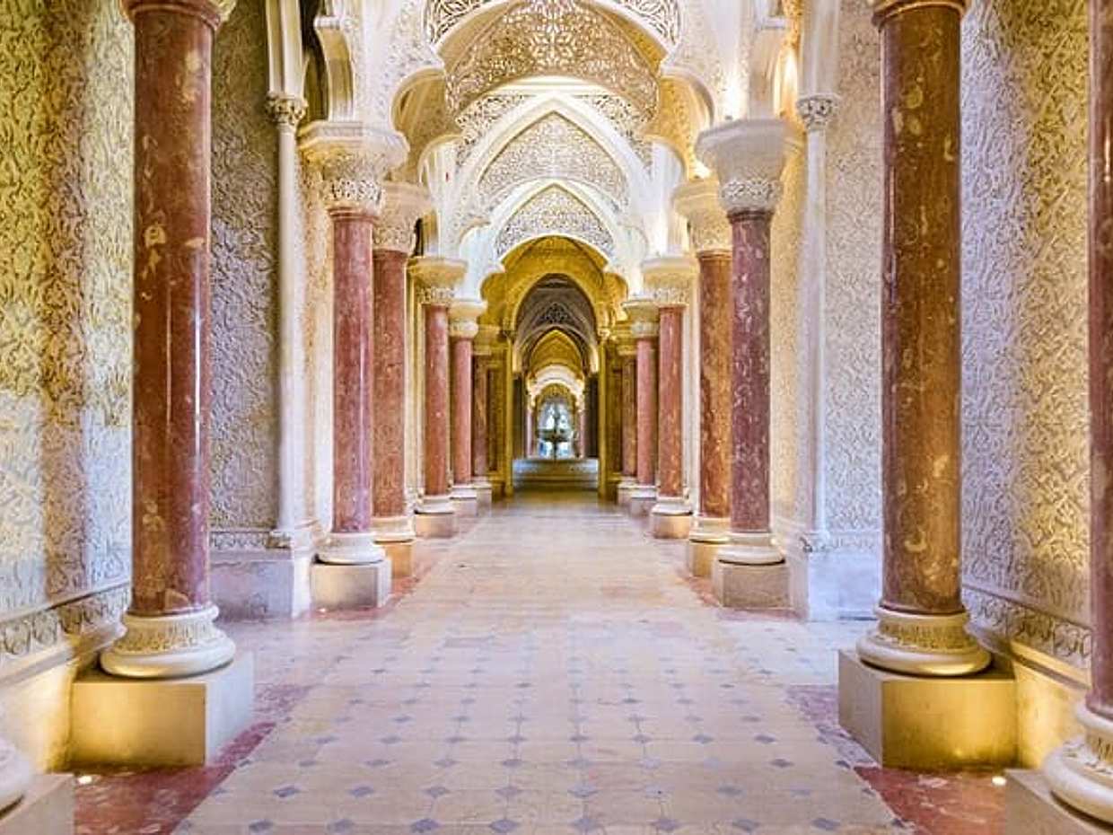 From Lisbon: Sintra Full Day Pena Palace, Regaleira & Monserrate in Portugal, photo 5