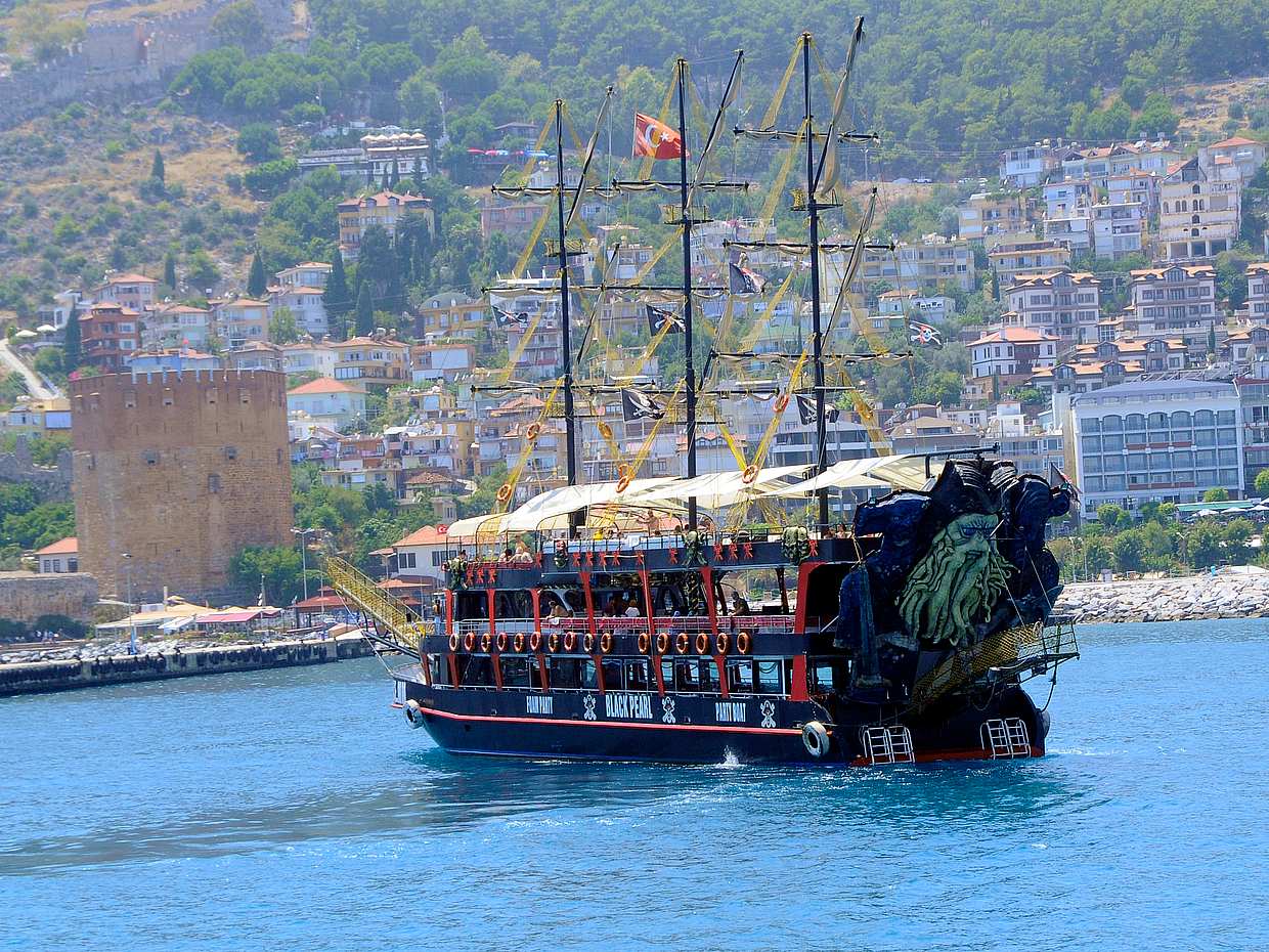All Inclusive Alanya Boat Tour with Lunch and Soft Drinks in Turkey