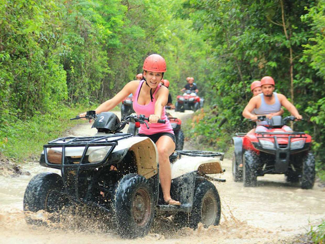 ATV, Ziplines and Cenote Tour in Mexico, Cancún, photo 4