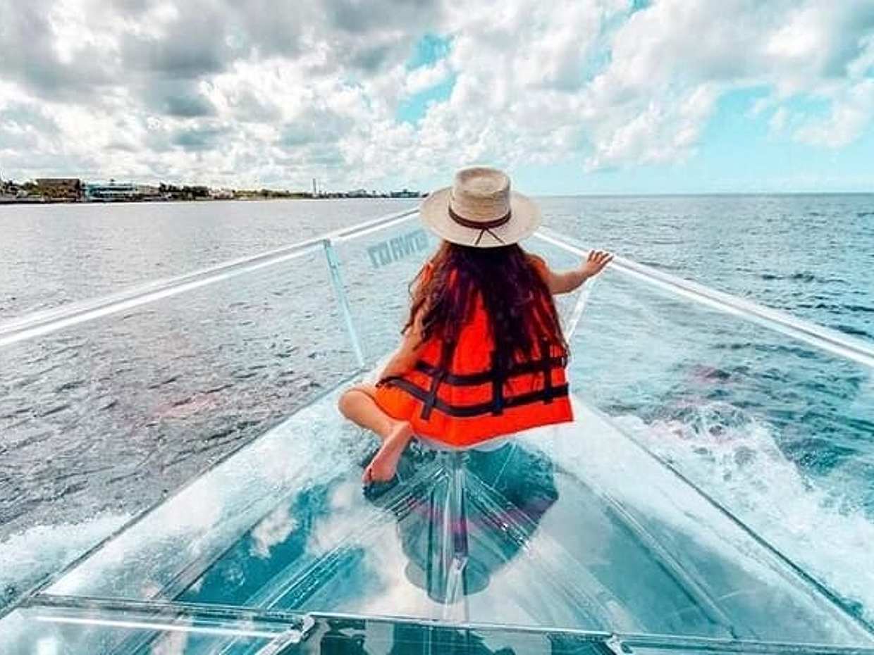 Cancun Glass Boat Sightseeing Cruise in Mexico, Cancún, photo 2