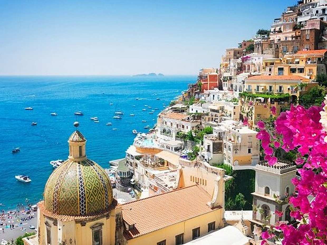 Excursión en grupo a Sorrento, Positano y Amalfi con paseo en barco opcional en Italia, Nápoles.

