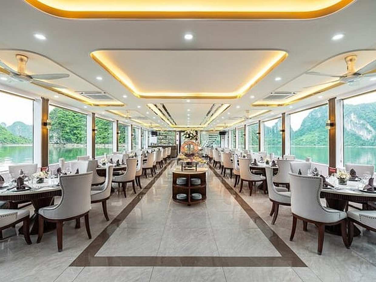 Hanoi: Halong Bay Luxury Hercules Cruises, Buffet & Sunset Party, photo 5