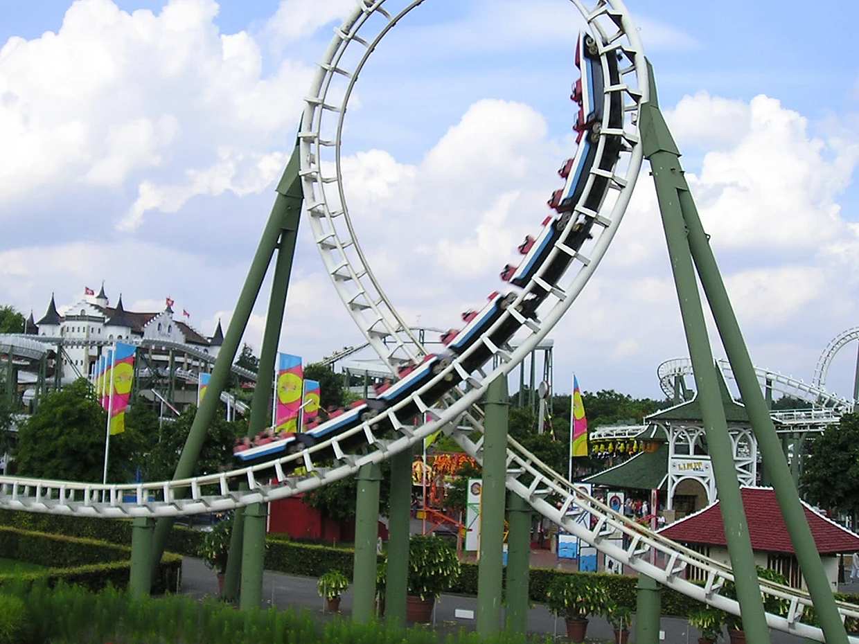 Dzień pełen emocji i szczęścia w parku rozrywki Heide Park.
 w Niemczech, Dortmund, photo 4