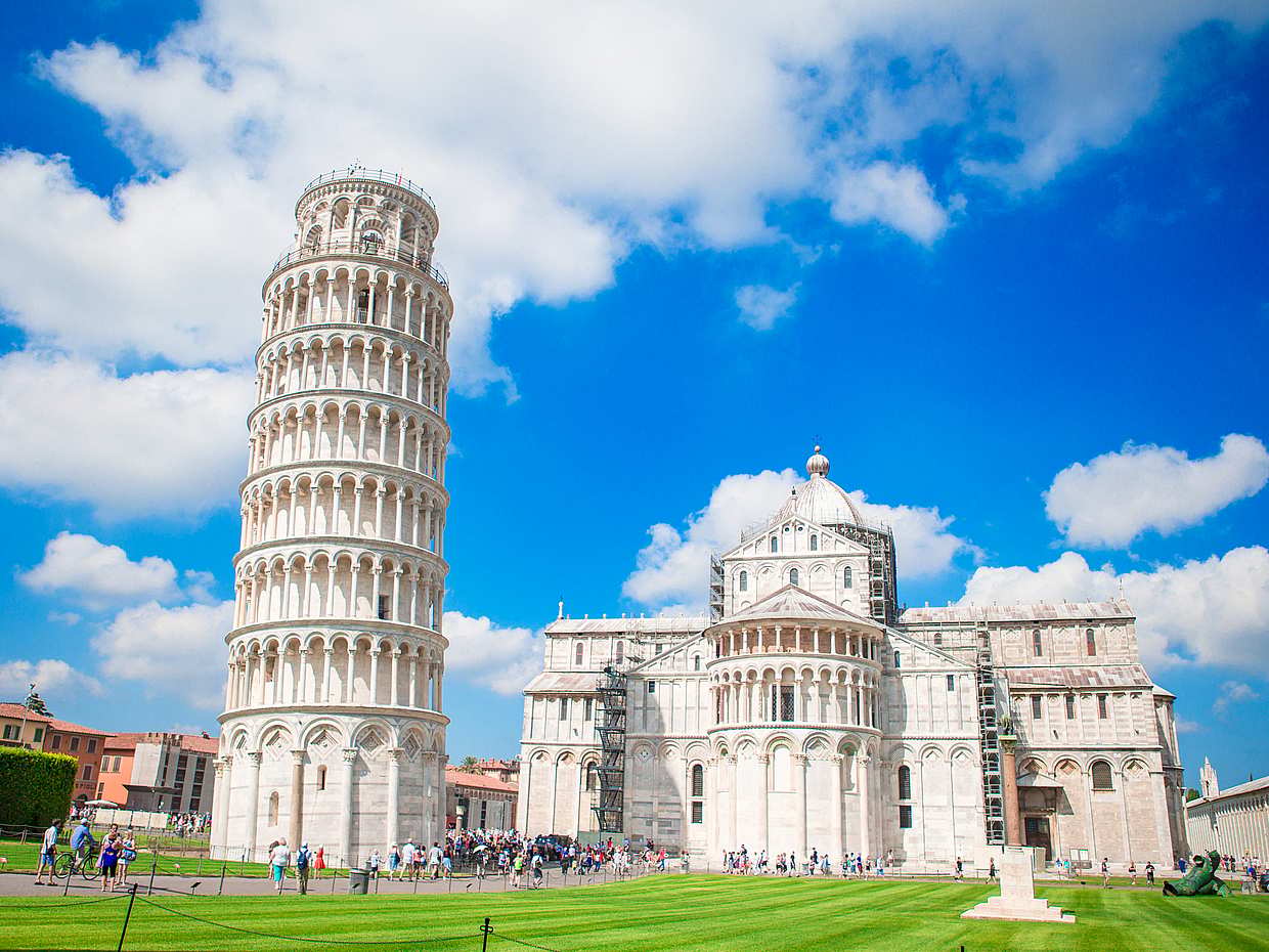 Siena, San Gimignano a Pisa s obědem v Itálii, Florencie