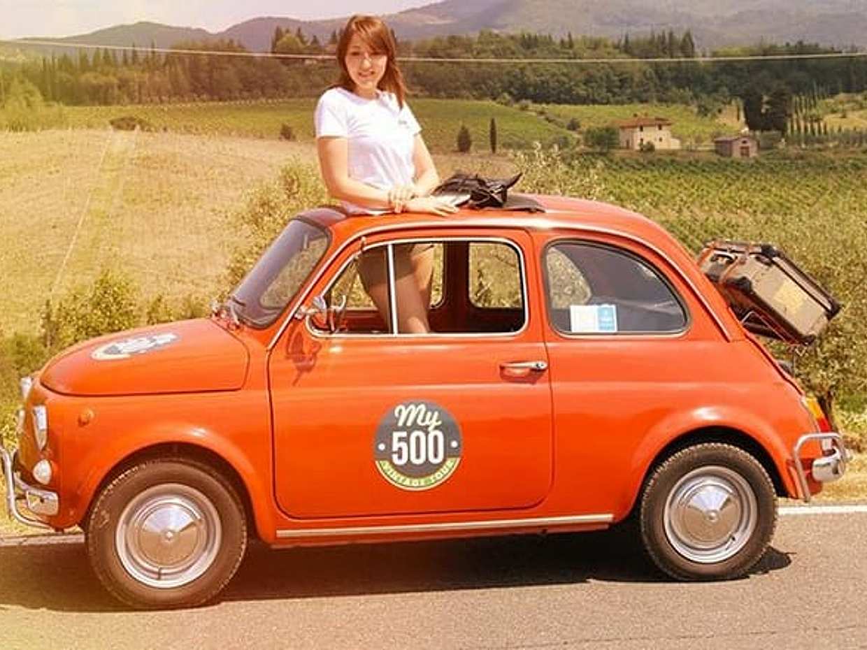 Tour in Fiat 500 tra le Strade del Chianti da San Gimignano in Italia, Siena, photo 4
