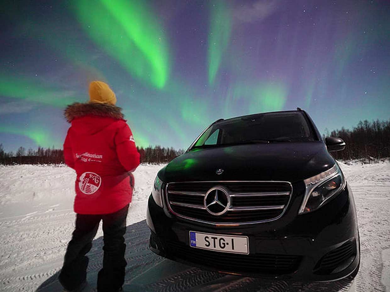 Northern Lights Guarantee Tour — Unlimited Distance Aurora Hunt, Levi