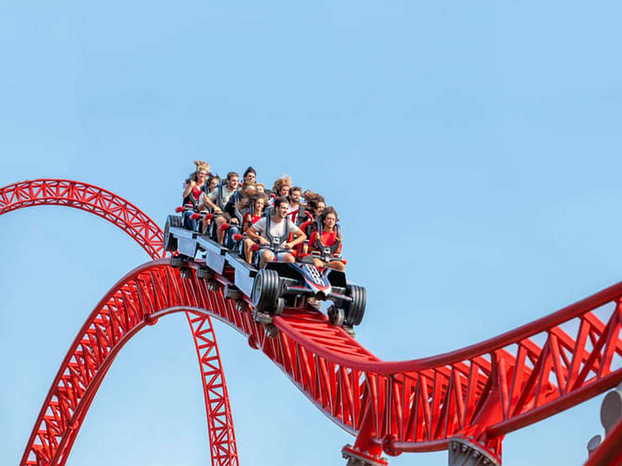 Entry ticket to Mirabilandia park and Visit Maranello Museum