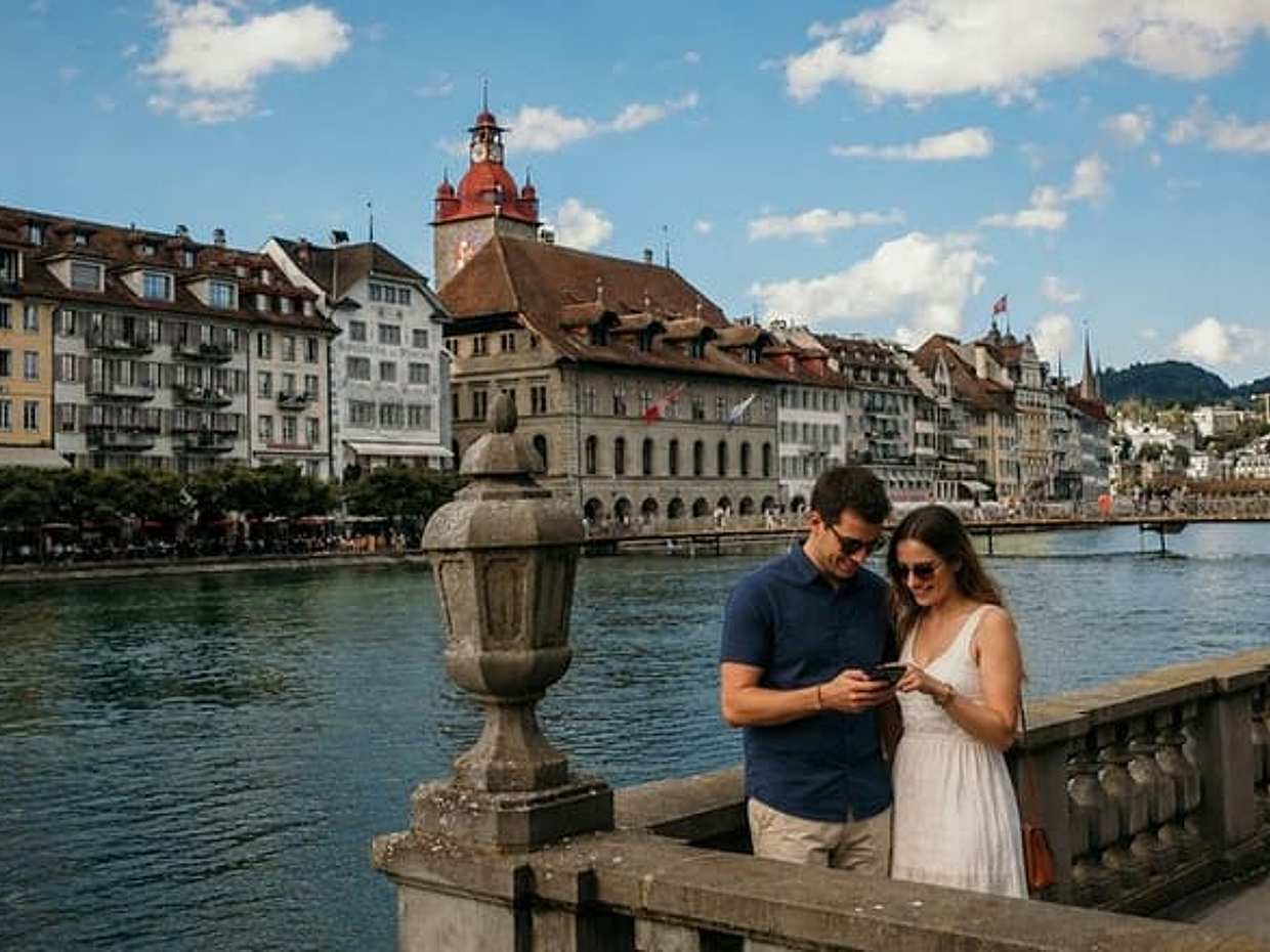 "Lucerna: Piesza wycieczka z przewodnikiem "Poszukiwanie skarbów i atrakcje" w Szwajcarii"., photo 4