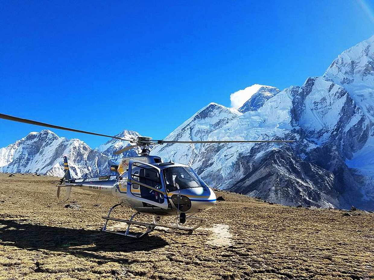 Everest Base Camp und Rückflug mit dem Heli, Nepal

