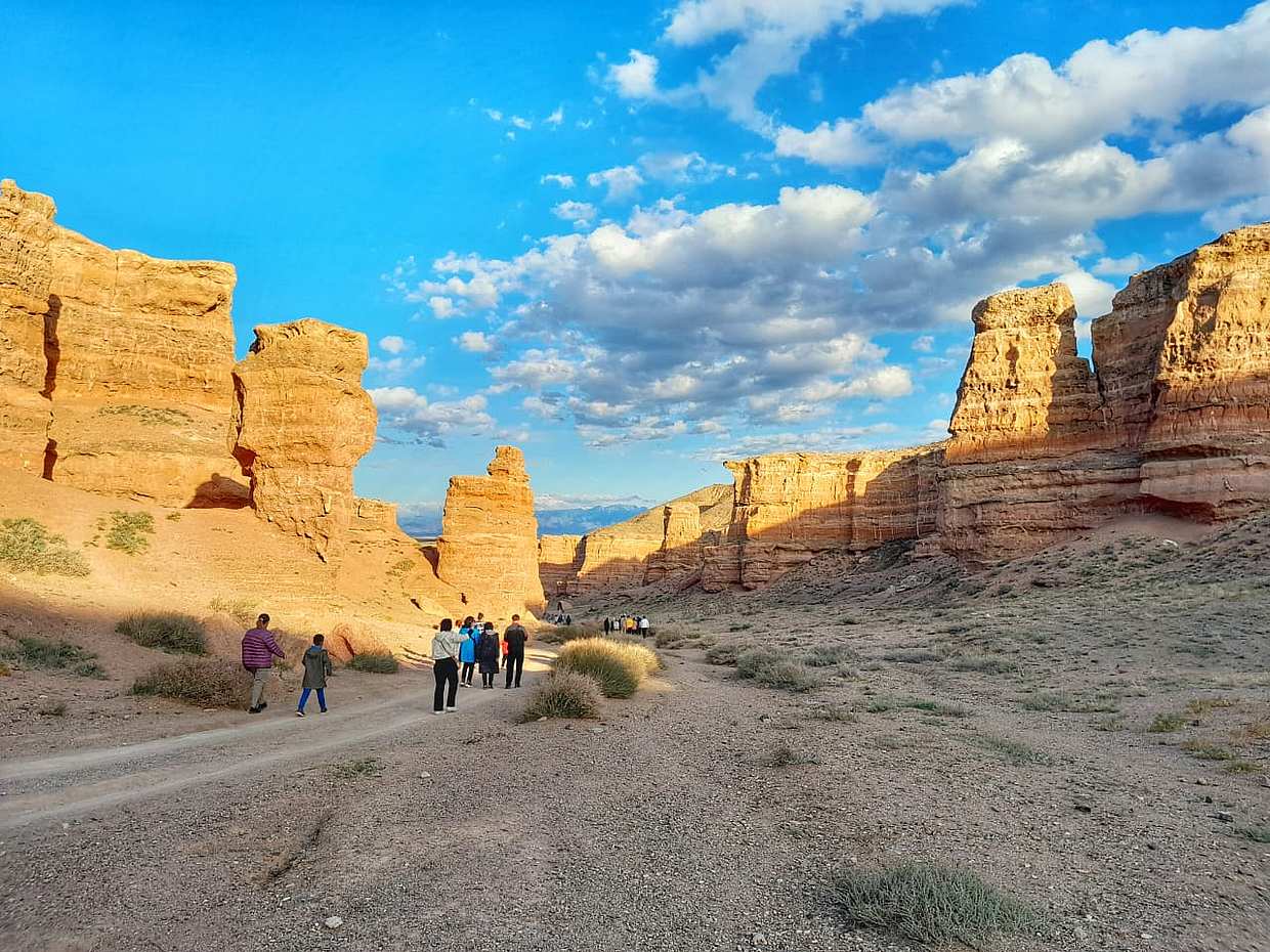 Charyn Canyon. Valley of Castles. in Kazakhstan, Charyn Canyon – Valley of Castles