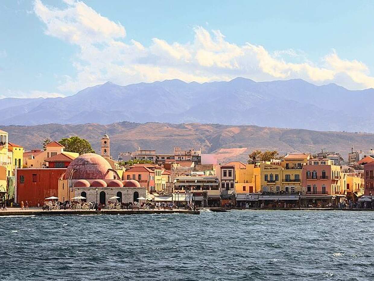 Výlet pro návštěvníky výletních lodí: Město Chania, výhled na město a pláž Marathi v Řecku
, photo 2