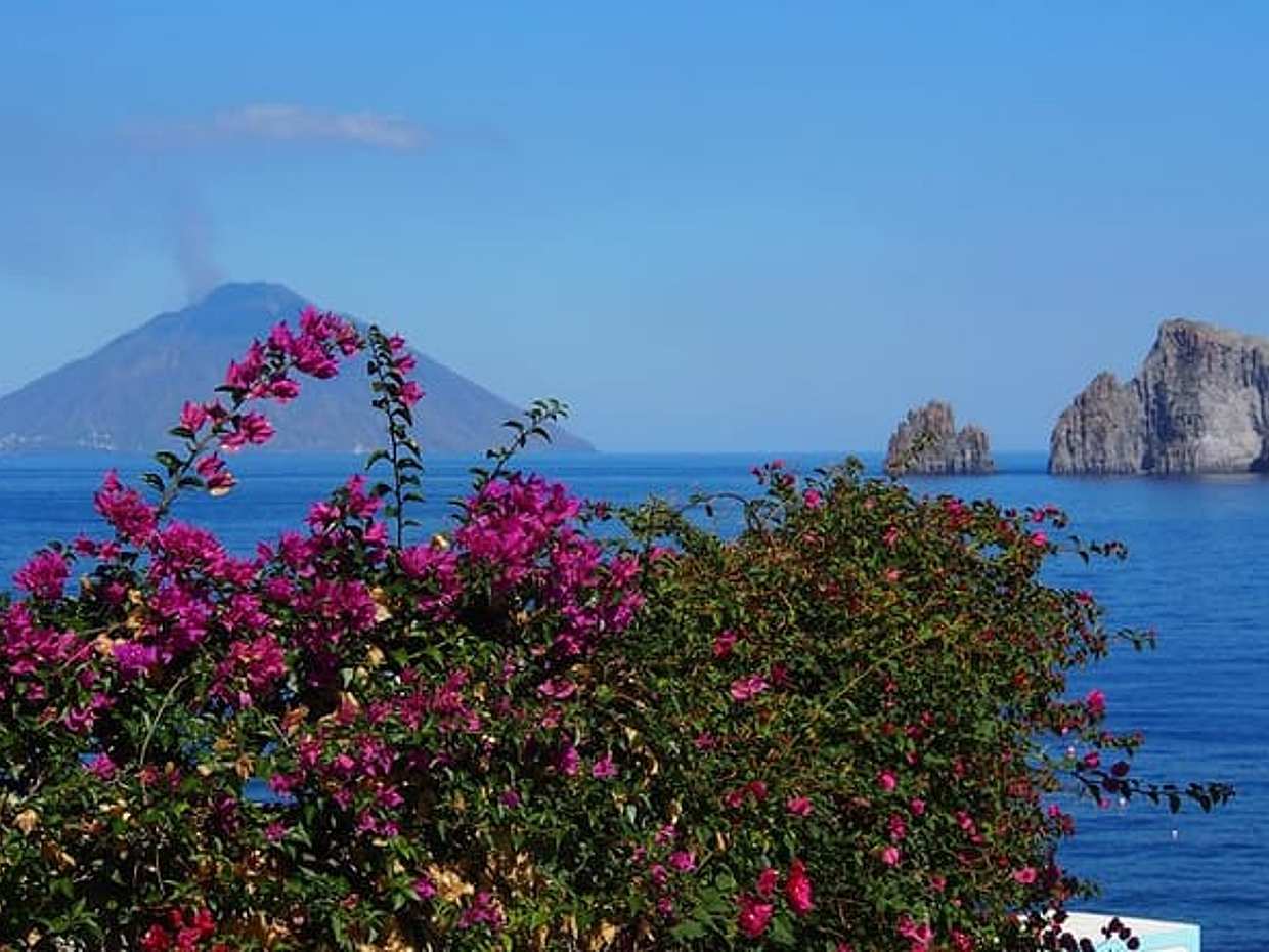 Eolie Adaları : Cefalù, İtalya'dan Panarea ve Stromboli